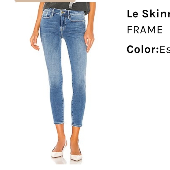 Frame Denim Denim - FRAME Denim Le High Skinny Crop jean 25